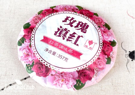 Гу И «Мэйгуй Дяньхун» (с розой), Красный чай, 357 г, 2021