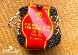 Учжоу Чжун Ча «Лю Бао Ча 8218», чёрный чай, 2021