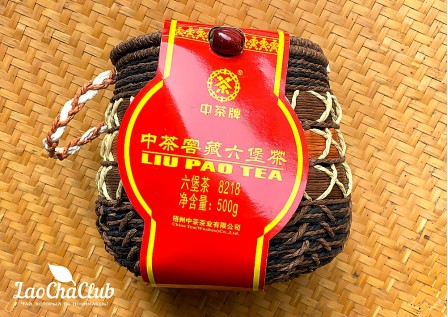 Чжун Ча «Лю Бао Ча» (8218), Чёрный чай, 500 г, 2021